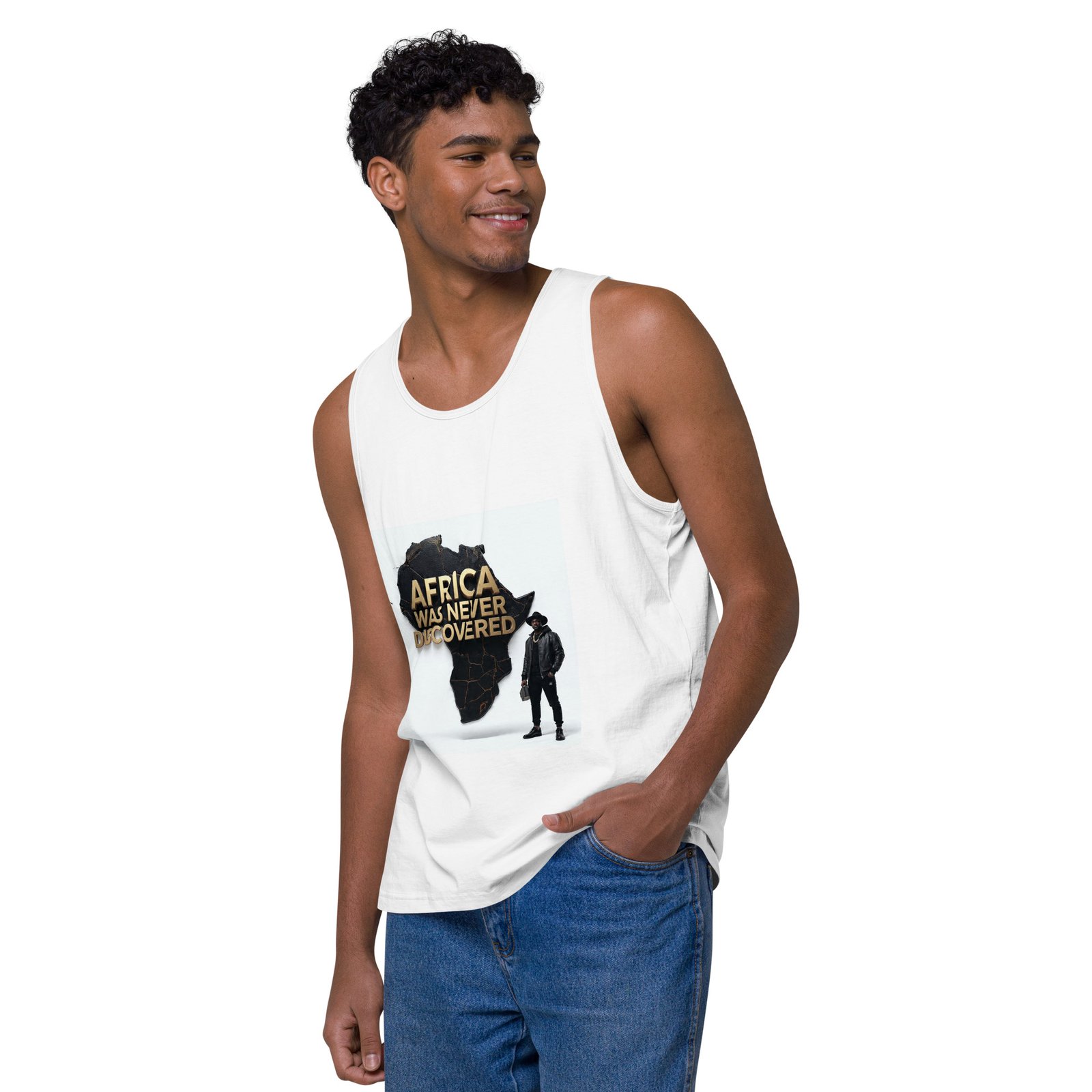 Men’s premium tank top - Image 3